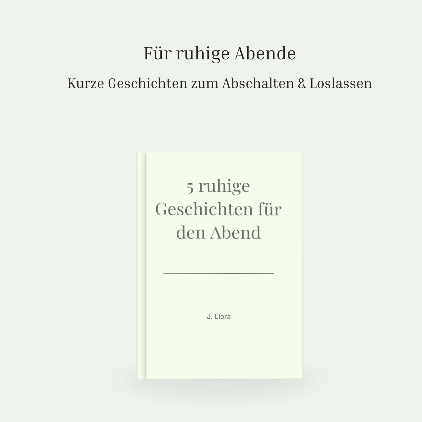 5 ruhige Geschichten für den Abend
