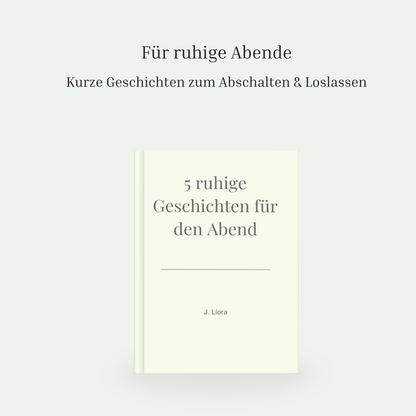 5 ruhige Geschichten für den Abend